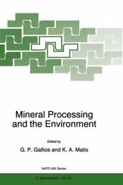 Mineral processing and the environment