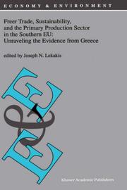 Freer trade, sustainability, and the primary production sector in the southern EU : unraveling the evidence from Greece