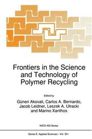 Frontiers in the science and technology of polymer recycling