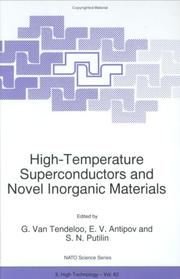 High-temperature superconductors and novel inorganic materials : [proceedings of the NATO Advanced Workshop on High Temperature Superconductors and Novel Inorganic Materials Engineering MSU-HTSC V, Mo