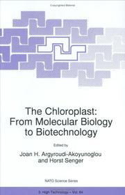 The chloroplast : from molecular biology to biotechnology