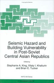Seismic hazard and building vulnerability in post-Soviet Central Asian Republics