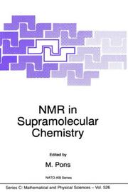 NMR in supramolecular chemistry