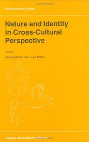 Nature and identity in cross-cultural perspective