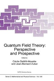 Quantum field theory : perspective and prospective