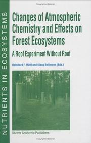 Changes of atmospheric chemistry and effects on forest ecosystems : a roof experiment without a roof