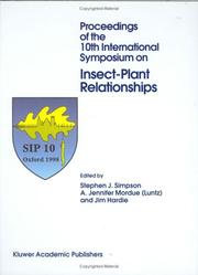 Proceedings of the 10th International Symposium on Insect-Plant Relations