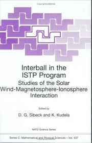 Interball in the ISTP program : studies of the solar wind-magnetosphere-ionosphere interaction : [proceedings of the NATO Advanced Research Workshop on Coordinated Studies of the Solar Wind-Magnetosph