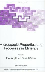 Microscopic properties and processes in minerals