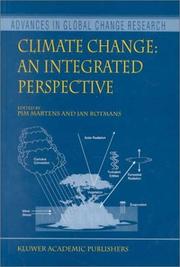 Climate change : an integrated perspective
