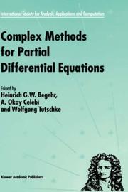 Complex methods for partial differential equations