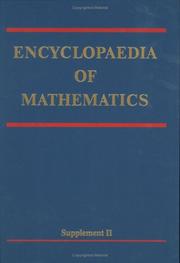 Encyclopaedia of mathematics. Supplement vol.2