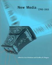 Cover of: New media, 1740-1915