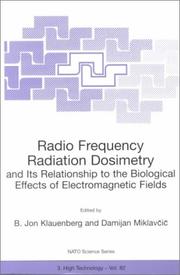 Radio frequency radiation dosimetry and its relationship to the biological effects of elecromagnetic fields