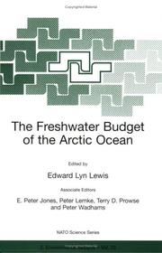 The freshwater budget of the Arctic Ocean