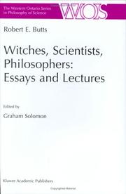 Witches, scientists, philosophers : essays and lectures