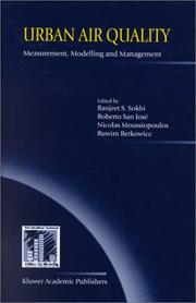 Urban air quality : measurement, modelling and management : proceedings of the Second International Conference on Urban Air Quality: Measurement, Modelling and Management held at the Computer Science 