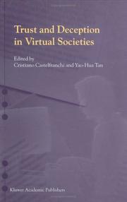 Trust and deception in virtual societies