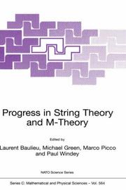 Progress in string theory and M-theory