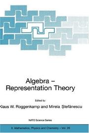 Algebra - representation theory