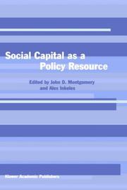 Social capital as a policy resource