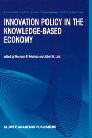 Innovation policy in the knowledge-based economy