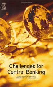 Challenges for central banking