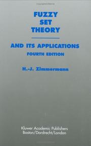 Fuzzy set theory--and its applications