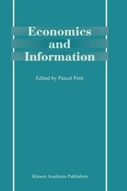 Cover of: Economics and Information