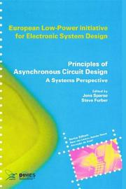 Principles of asynchronous circuit design : a systems perspective