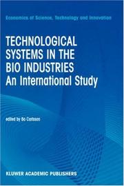 Technological systems in the bio industries : an international study