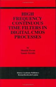 High frequency continuous time filters in digital CMOS processes