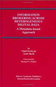 Information brokering across heterogeneous digital data : a metadata-based approach