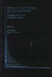 Opening networks to competition : the regulation and pricing of access