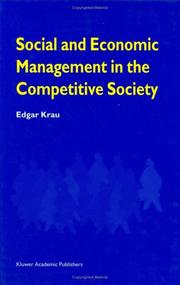 Social and economic management in the competitive society