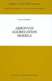 Arrovian aggregation models