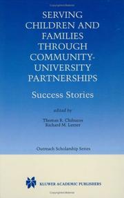 Serving children and families through community-university partnerships : success stories