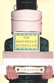 Cover of: The  High Price of Materialism by Tim Kasser