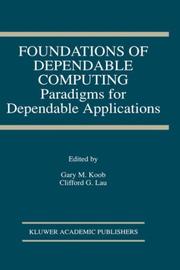 Foundations of dependable computing