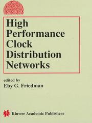 Cover of: High performance clock distribution networks