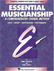 Cover of: Essential Musicianship: Book 3