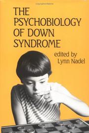 Cover of: The Psychobiology of Down syndrome