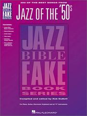 Cover of: Jazz of the 50's