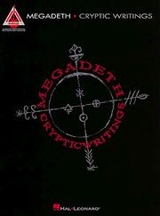 Cover of: Megadeth - Cryptic Writings*