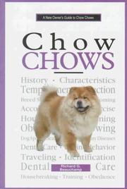 Cover of: A New Owner's Guide to Chow Chows (New Owner's Guide To...)