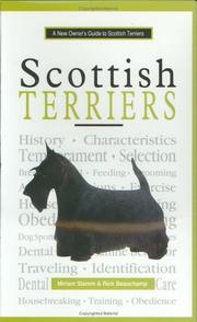Cover of: A new owner's guide to Scottish terriers by Richard G. Beauchamp