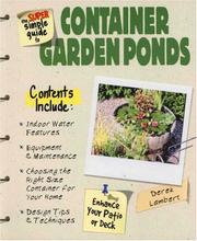 The super simple guide to container garden ponds