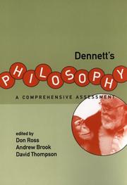Dennett's philosophy by Ross, Don, Andrew Brook, David Thompson