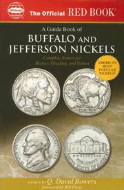 Cover of: The Official Red Book a Guide Book of Buffalo and Jefferson Nickels: Complete Source for History, Grading, and Values (Official Red Book)