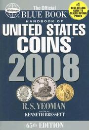 Cover of: Handbook of United States Coins: 2008 Blue Book (Handbook of United States Coins (Paper)) (Handbook of United States Coins (Paper))